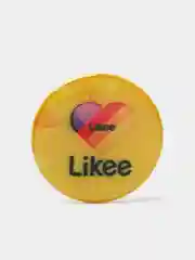 Желтый попсокет-держатель для смартфона Like