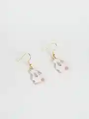 Серьги с кроликом, зайчиком