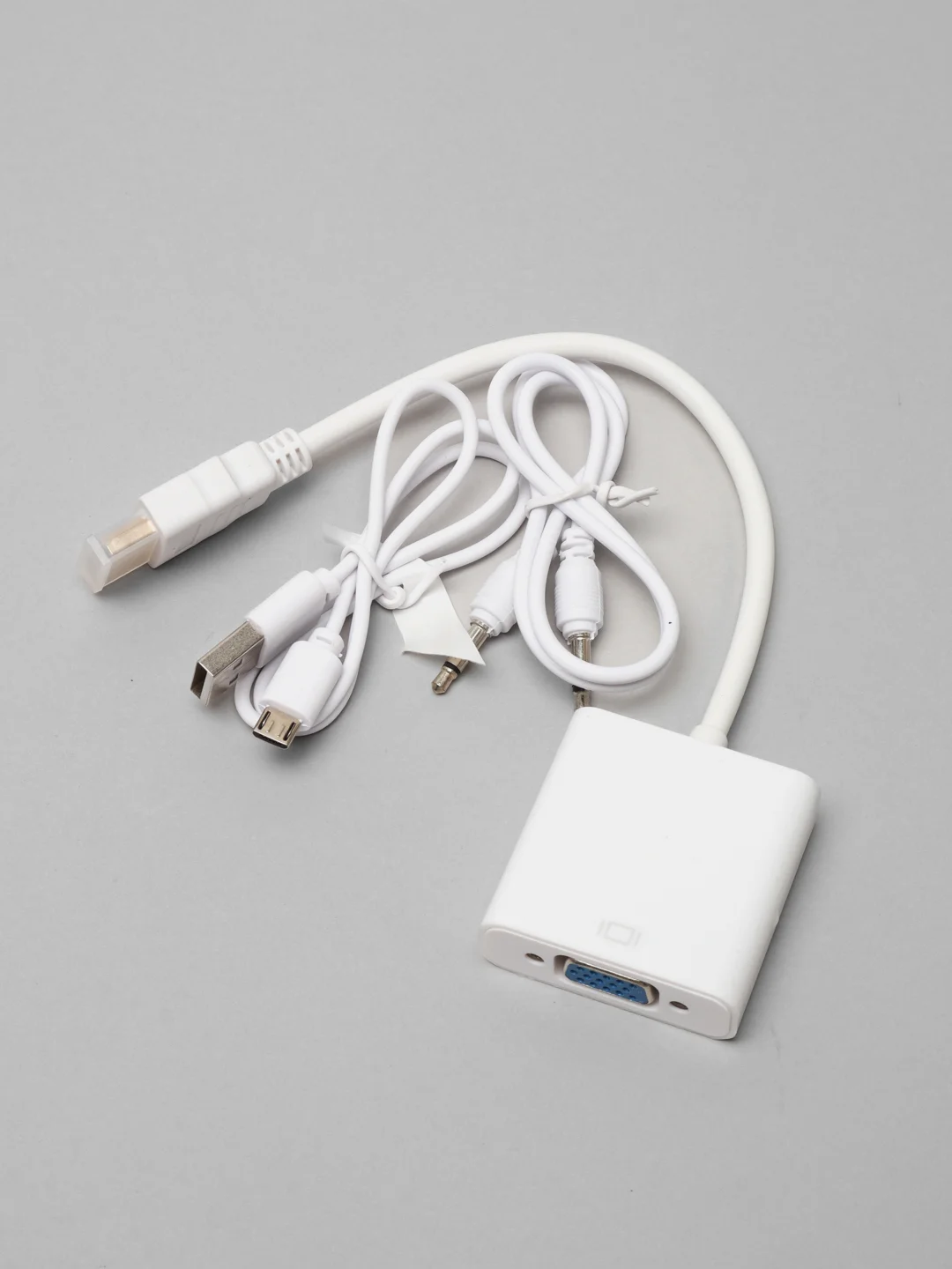 Прозрачный адаптер HDMI на VGA, переходник, конвертер, 3 вида