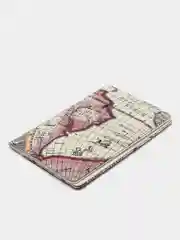 Белый обложка для паспорта