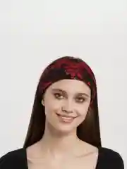 Алый повязка на голову летняя