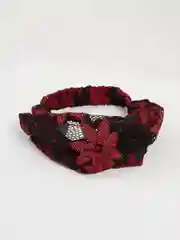 Алый повязка на голову летняя