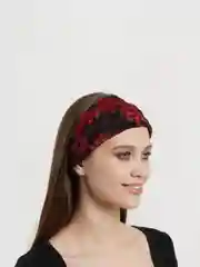 Алый повязка на голову летняя