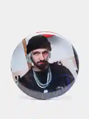 Бирюзовый набор значков "Нервы", рок- группа, музыка, значки на рюкзак, на шоппер