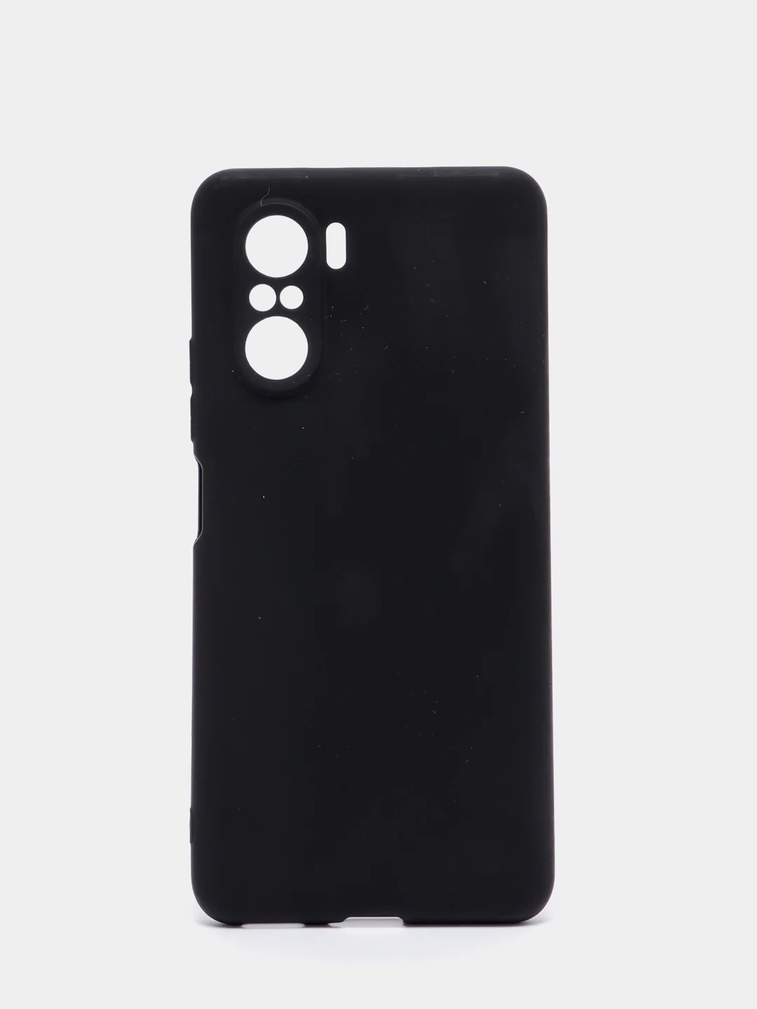 Черный чехол для Xiaomi Poco F3 / Xiaomi Redmi K40 Pro силиконовый матовый