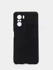Черный чехол для Xiaomi Poco F3 / Xiaomi Redmi K40 Pro силиконовый матовый