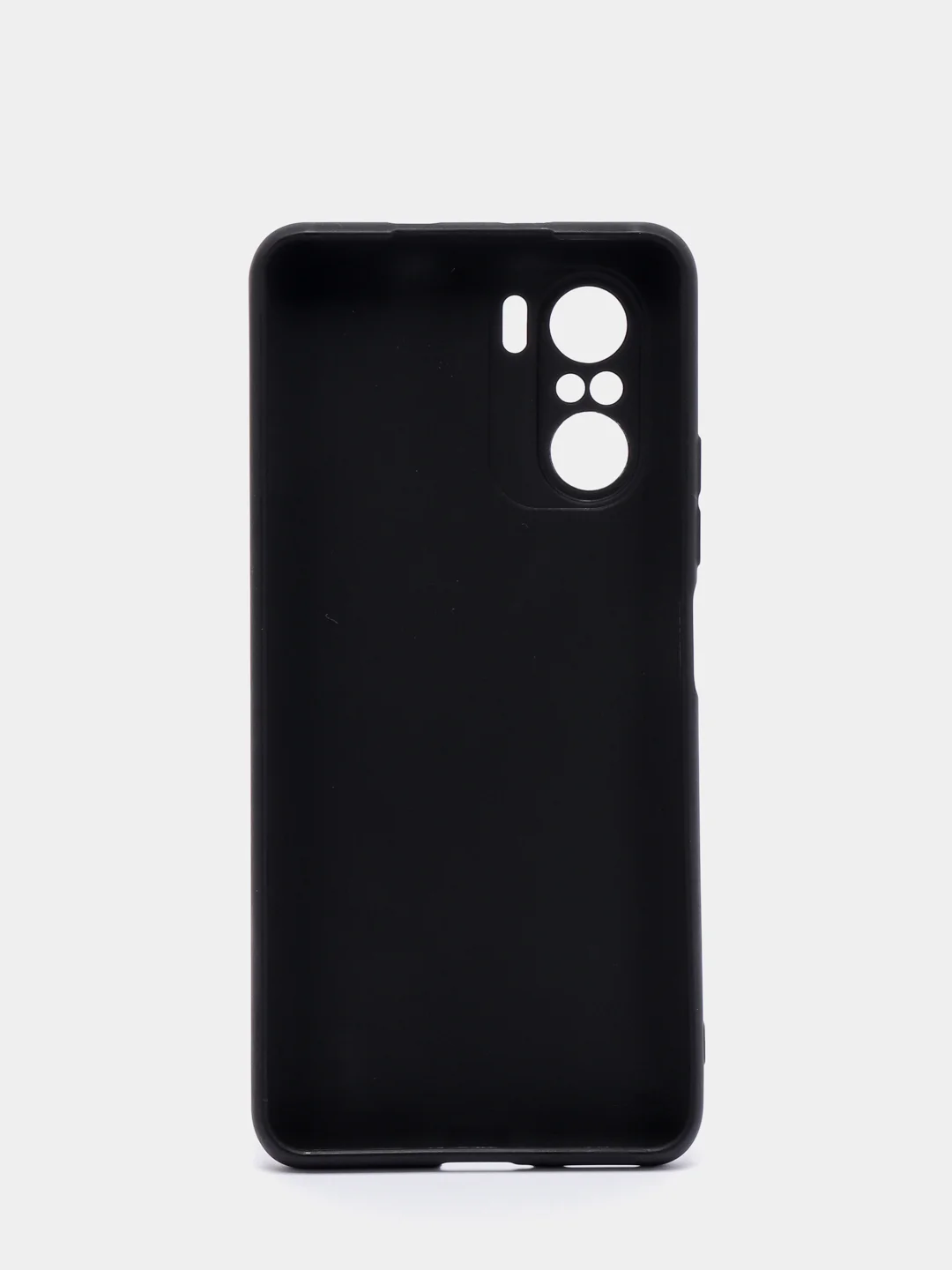 Черный чехол для Xiaomi Poco F3 / Xiaomi Redmi K40 Pro силиконовый матовый