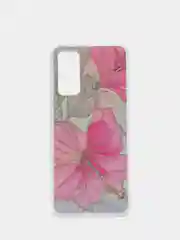 Лавандовый чехол для Huawei Y5p/Y6p/P30 Lite/P40/P40 Lite/P40 Pro/Honor 9C/9S/30/30s/30 Pro, блестки