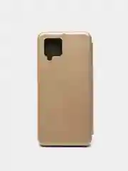 Золотой чехол-книжка для Samsung Galaxy A02