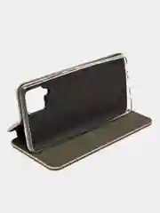 Золотой чехол-книжка для Samsung Galaxy A02
