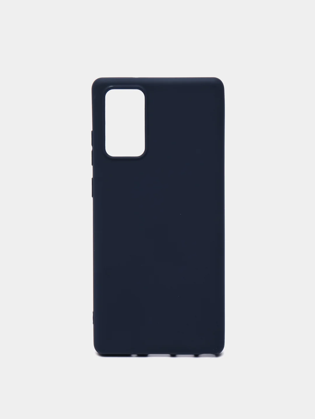 Темно-синий чехол для Samsung Galaxy Note 20 (Самсунг Галакси Нот 20), силиконовый