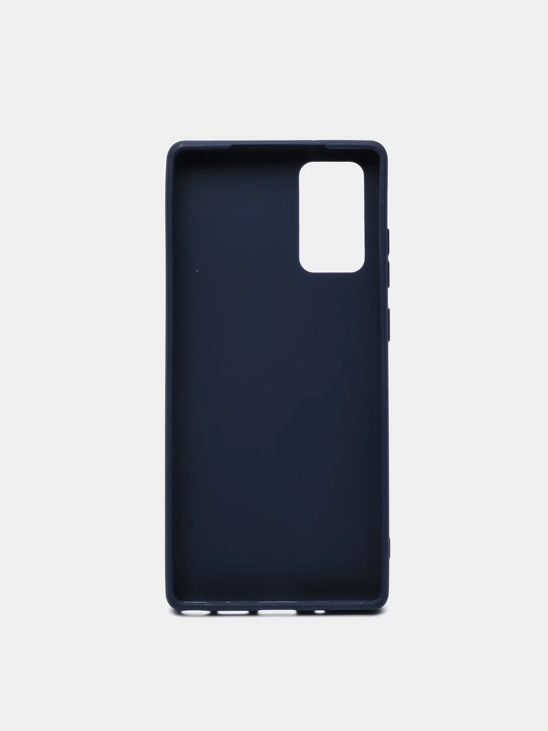 Темно-синий чехол для Samsung Galaxy Note 20 (Самсунг Галакси Нот 20), силиконовый