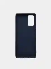 Темно-синий чехол для Samsung Galaxy Note 20 (Самсунг Галакси Нот 20), силиконовый