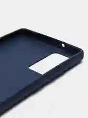 Темно-синий чехол для Samsung Galaxy Note 20 (Самсунг Галакси Нот 20), силиконовый
