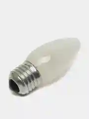 Лампа накаливания 40W E27 свеча матовая, 2 штуки