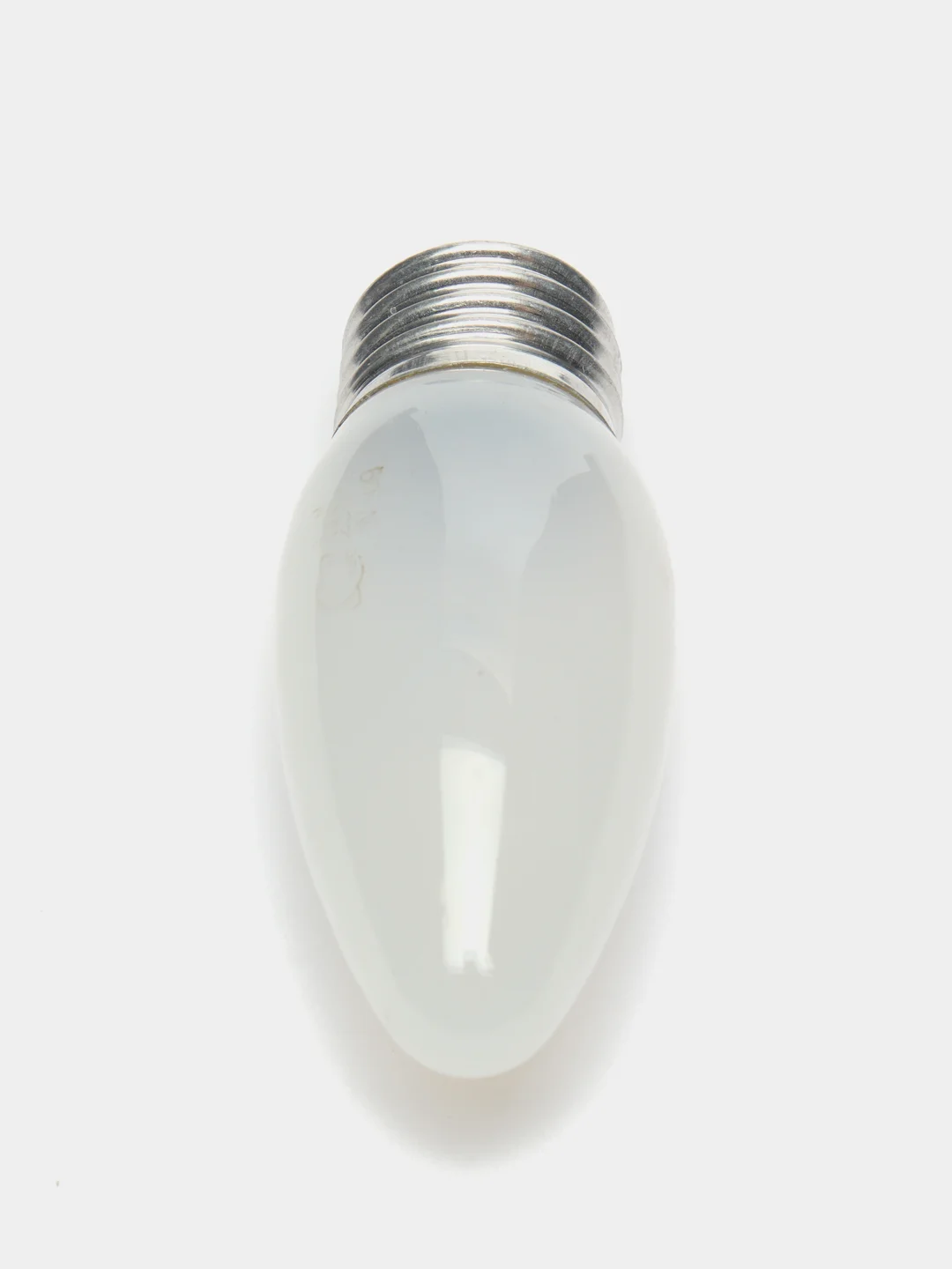 Лампа накаливания 40W E27 свеча матовая, 2 штуки