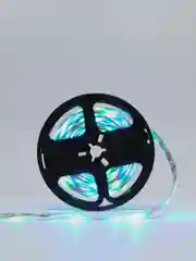 Светодиодная RGB LED лента гирлянда 5 м разноцветная 12 режимов с пультом и блоком питания