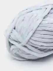 Серый металлик пряжа плюшевая Alize Velluto, микрополиэстер, 100 г, 68 м