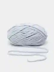 Серый металлик пряжа плюшевая Alize Velluto, микрополиэстер, 100 г, 68 м