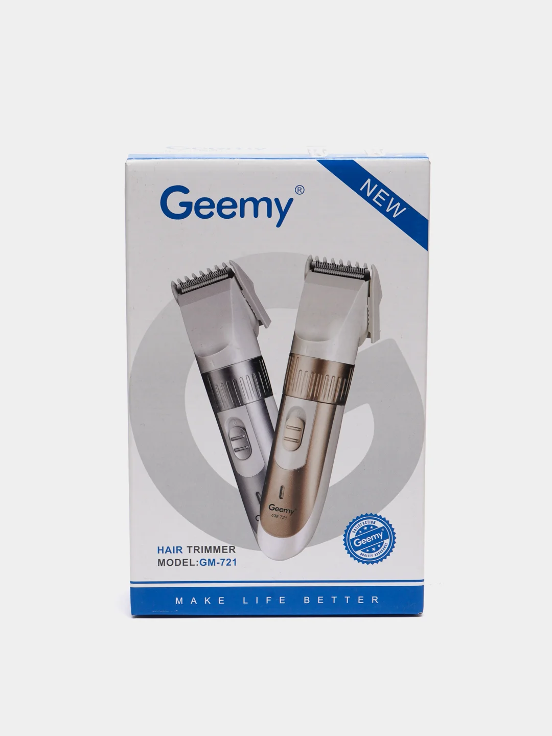 Коричневый машинка для стрижки Gemei GM-721
