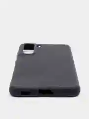 Хром чехол Samsung Galaxy S21, Самсунг Галакси С21 черный силиконовый