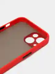 Красный чехол для Apple iPhone 13 / iPhone 13 Pro / iPhone 13 Pro Max с цветными кнопками