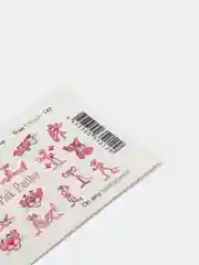 Наклейка для дизайна ногтей Lucky Rose Персонажи - Розовая Пантера, слайдер для дизайна