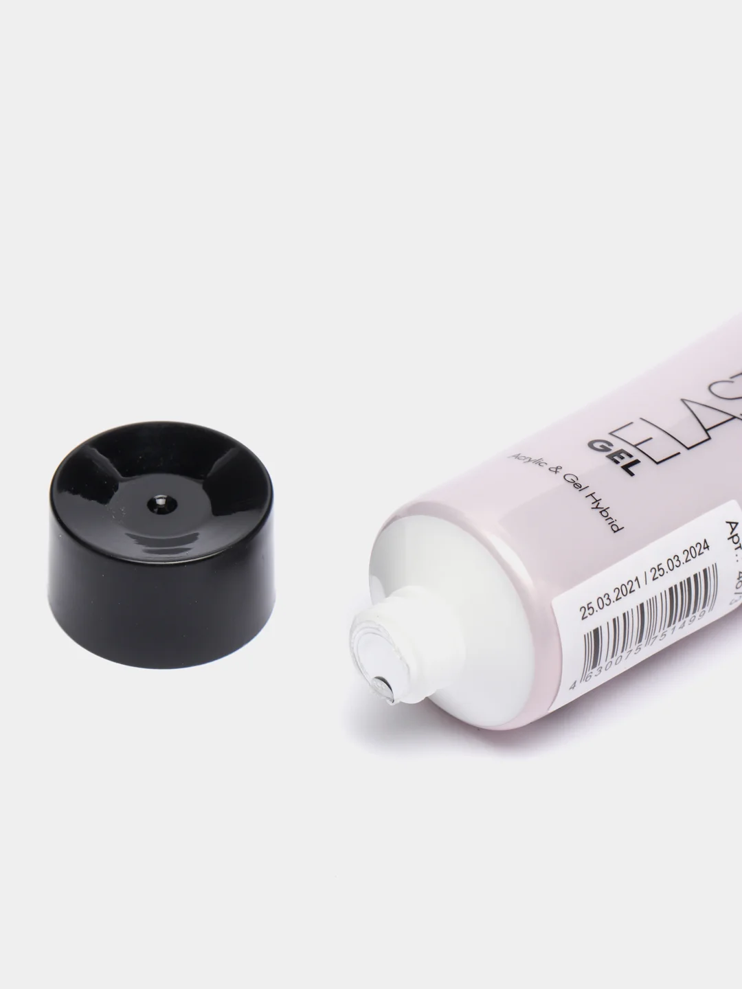 Белый акригель/гибрид акрила и геля ELASTONE GEL Runail Professional