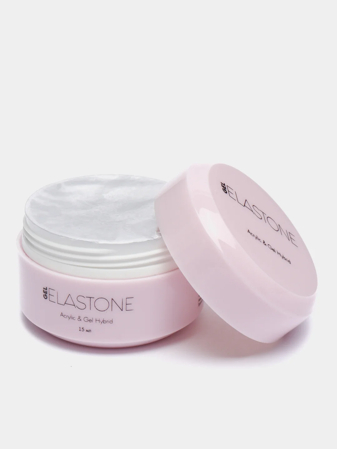 Кремовый акригель/гибрид акрила и геля ELASTONE GEL Runail Professional