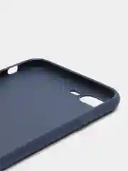 Темно-синий силиконовый чехол IPhone