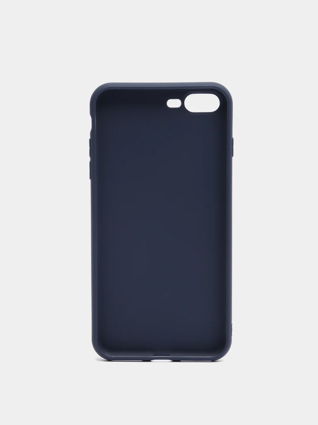 Темно-синий силиконовый чехол IPhone