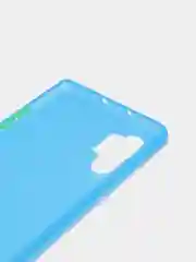 Синий чехол для Xiaomi Redmi Note 10 Plus хиаоми редми ноте 10 плюс, матовый, цветные кнопки