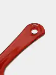 Медный расческа с частыми зубьями и ручкой