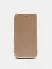 Золотой чехол-книжка для Huawei Honor 8X