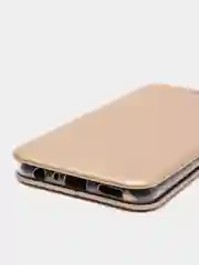 Золотой чехол-книжка для Huawei Honor 8X