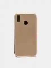 Золотой чехол-книжка для Huawei Honor 8X