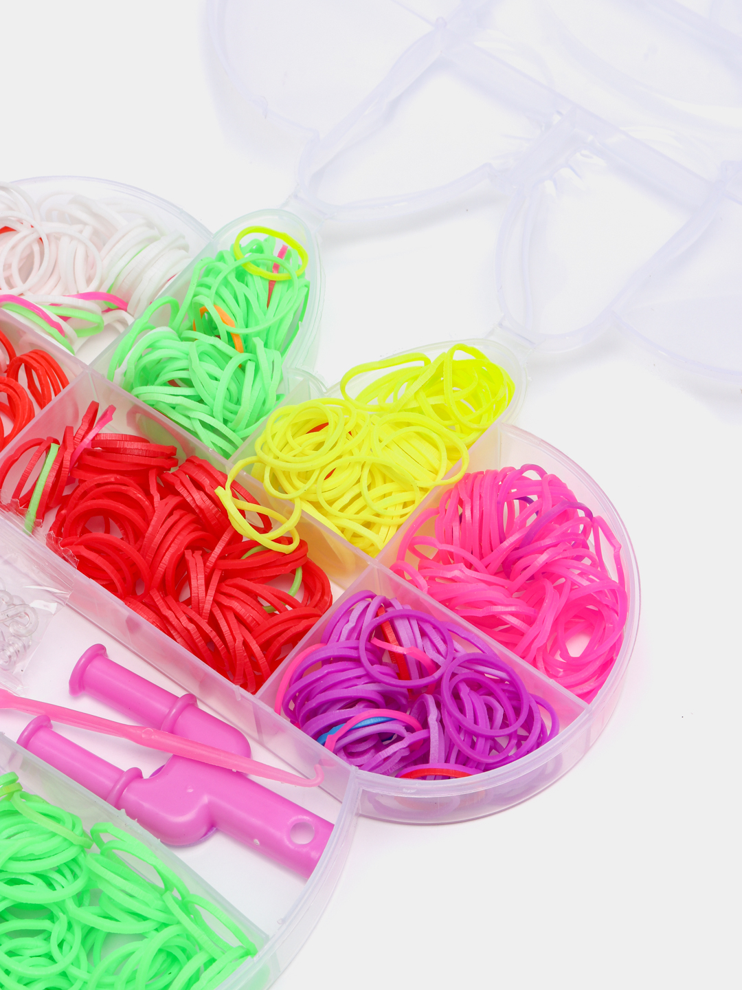 Набор для плетения браслетов из резинок SB Toys резинок с аксессуарами -