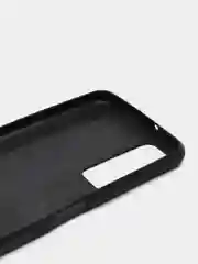 Зеленый силиконовый чехол накладка для Huawei P Smart 2021 с текстурой кожи (под кожу)