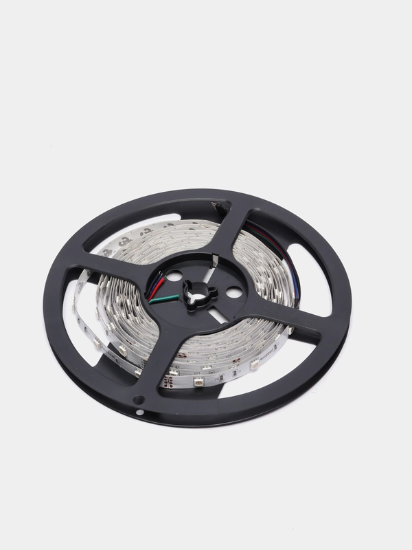 Лента светодиодная 7,2 W/m PLS-ECO5050/30LED-IP20-RGB цветная, 12V, 5 м