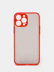 Красный чехол для Apple iPhone 13 / iPhone 13 Pro / iPhone 13 Pro Max с цветными кнопками