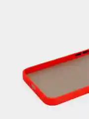 Красный чехол для Apple iPhone 13 / iPhone 13 Pro / iPhone 13 Pro Max с цветными кнопками