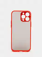 Красный чехол для Apple iPhone 13 / iPhone 13 Pro / iPhone 13 Pro Max с цветными кнопками