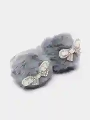 Серый детские резинки для волос, 2 штуки
