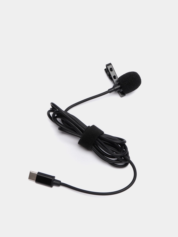 Петличный микрофон Lavalier MicroPhone JH-042 с выходом Type-C