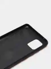 Коричневый чехол из эко кожи с карманом для карт на Samsung Note 10/ Note 10 Pro/ Note 10 Lite A81