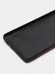 Коричневый чехол из эко кожи с карманом для карт на Samsung Note 10/ Note 10 Pro/ Note 10 Lite A81