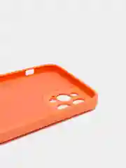 Оранжевый силиконовый чехол шёлк wallet для карт и визиток Apple iPhone X/XR/XS/11/12/Mini/Pro Max