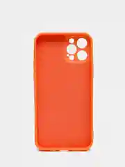 Оранжевый силиконовый чехол шёлк wallet для карт и визиток Apple iPhone X/XR/XS/11/12/Mini/Pro Max