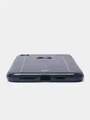 Темно-синий чехол-накладка для iPhone Xs Max "Cherry II New Design"