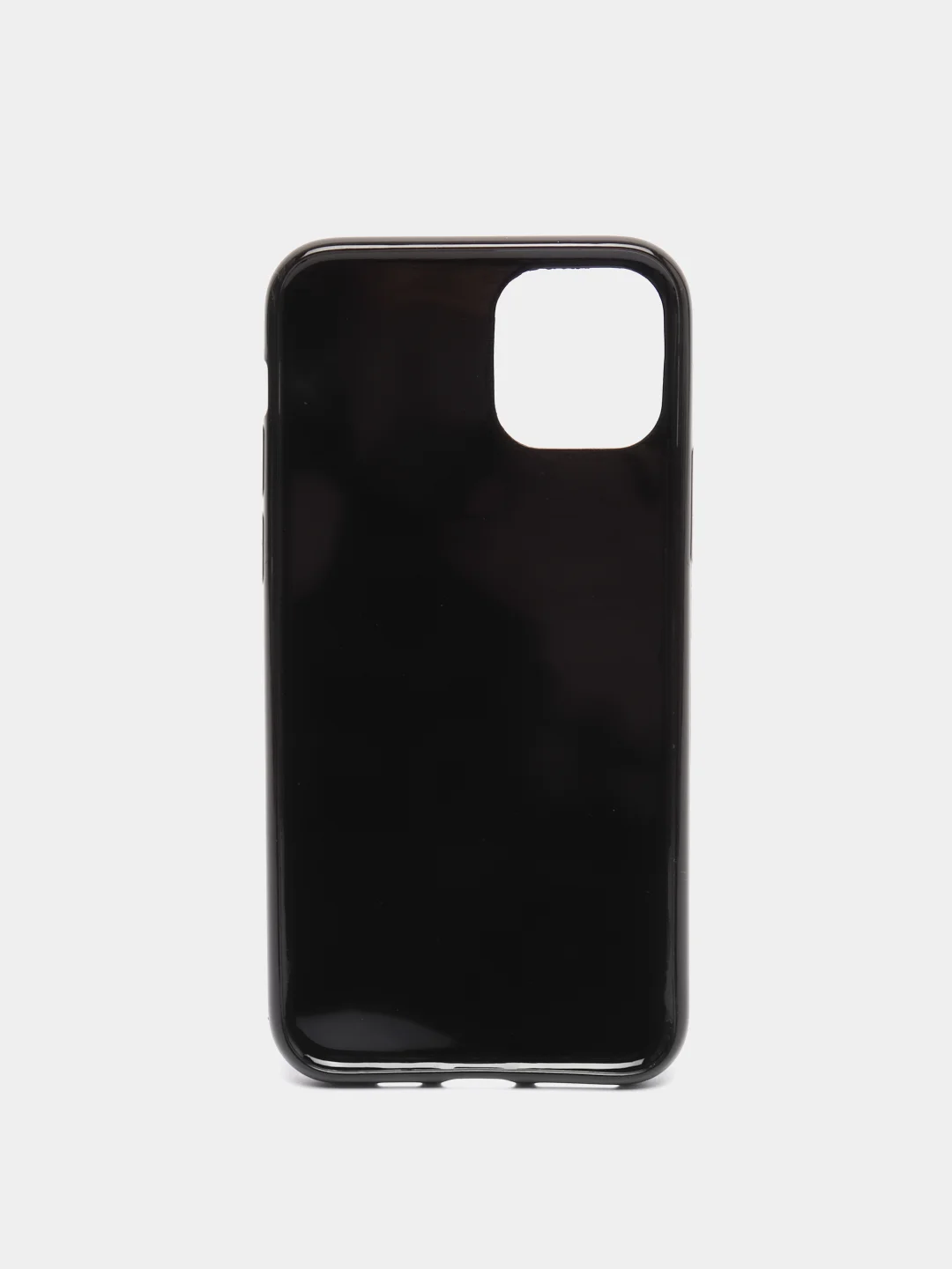 Черный чехол для iPhone (Айфон) 11 силиконовый, синий